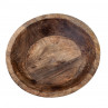 Bloomingville Schale Mango Holz Servierschale oder Snackschale 29 cm Material Lebensmittelecht Detail