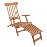 House Nordic Liegestuhl ARRECIFE Teak Deck Chair Stuhl Holzliege HN Nr 7001120