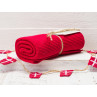 Solwang Handtuch Dunkelrot Küchentuch Baumwolle gestrickt in dunklem rot ton H77