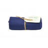 Solwang Küchentuch staubig dunkelblau gestrickt als Geschenk Bündel mit Schild Handtuch