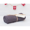 Solwang Küchentuch warm dunkelgrau Handtuch gestrickt aus Dänemark Geschenk Bündel