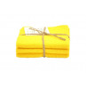 Solwang Wischtuch starkes gelb aus Baumwolle 3er Set Spültuch Wischlappen