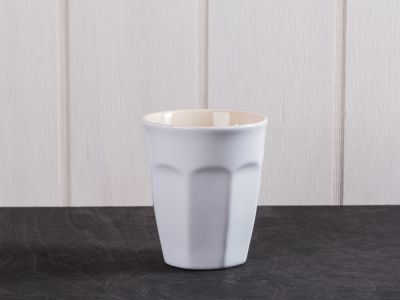 IB Laursen Cafe Latte Becher weiß Mynte Keramik Kollektion Pure White