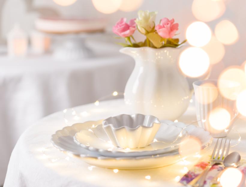 Hochzeitsdeko Hochzeitstischdekoration und festliche Tischdekoration, online bestellen bei Wohnhaus Welten
